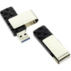USB 3.0 32GB  Silicon Power  B30 Blaze черная поворотная